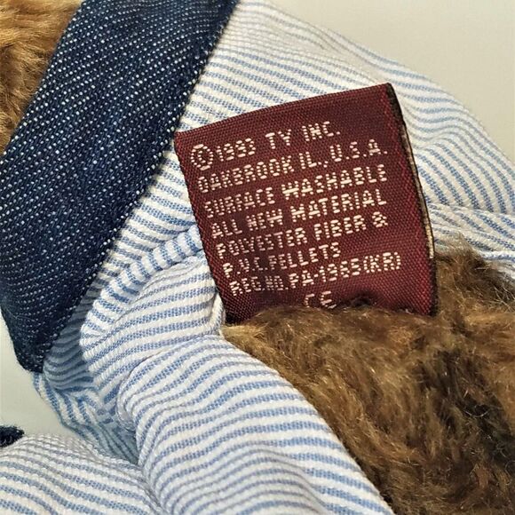 Ty Collectibles Brewster The Dog 6034 Retired Vintage 1993 - Picture 10 of 11